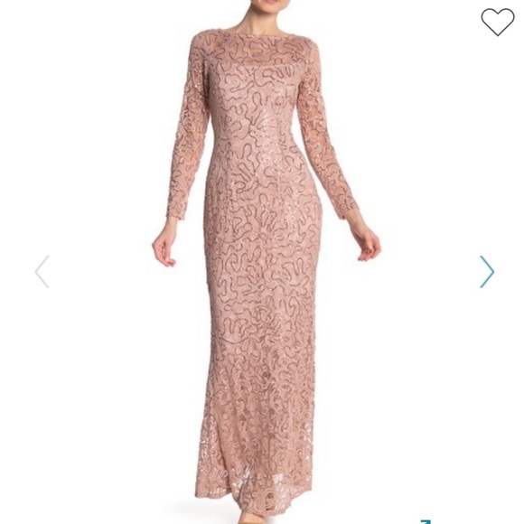 marina sequin maxi dress